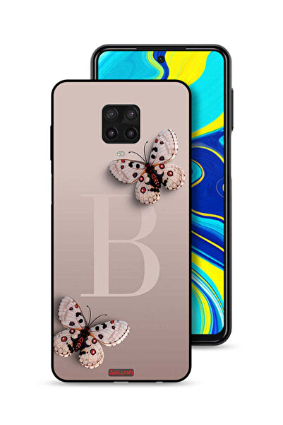 Tolwak غطاء حماية لهاتف شاومي ريدمي نوت 9 برو بنقشة الفراشات