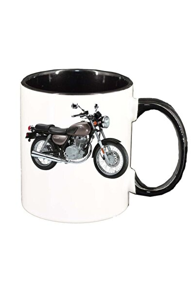 INOVATIX Персонализирана бяла чаша, Двигател, черен интериор, D52, INOVATIX®....