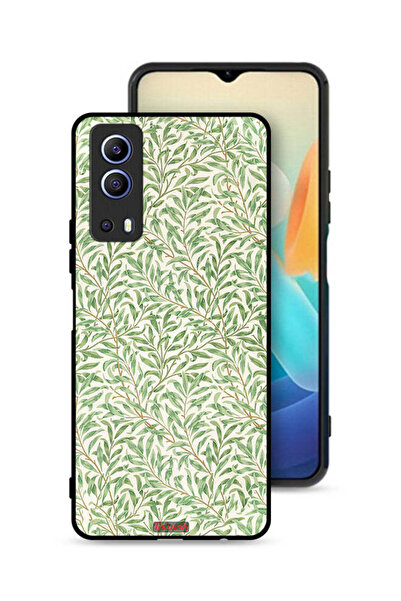 Tolwak غطاء حماية لهاتف Vivo iQOO Z3 5G بنقشة غصن الصفصاف الشهيرة