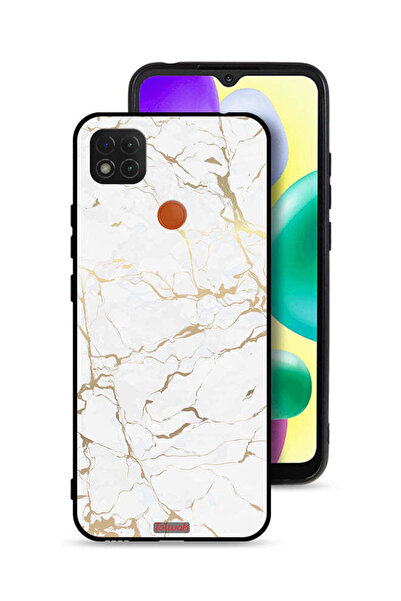 Tolwak غطاء حماية لهاتف شاومي ريدمي 10A بنمط رخامي