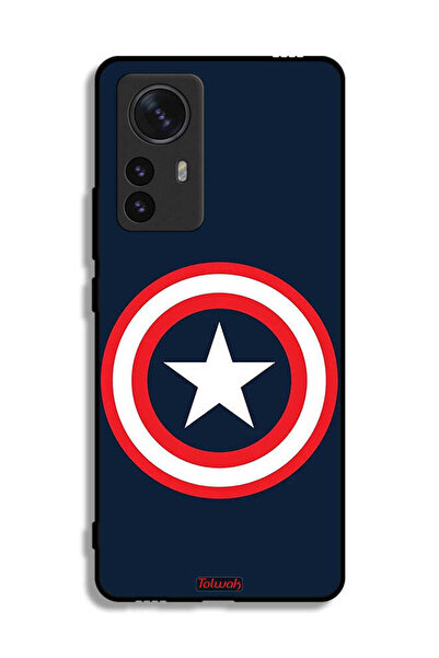 Tolwak Xiaomi 12S Pro Protective Case Cover Captain America