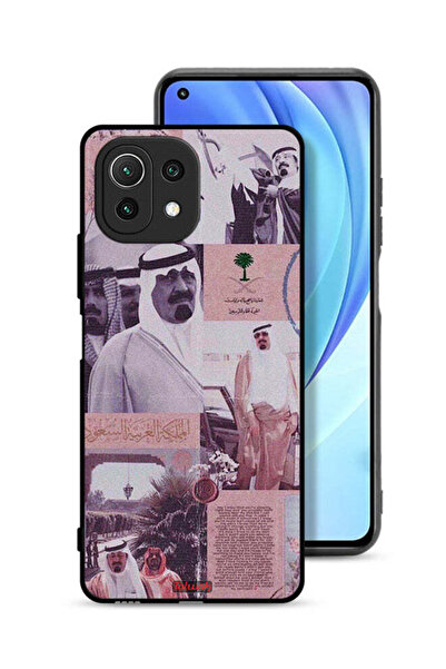 Tolwak غطاء حماية لهاتف شاومي مي 11 لايت، ملصق الملك عبد الله العتيق