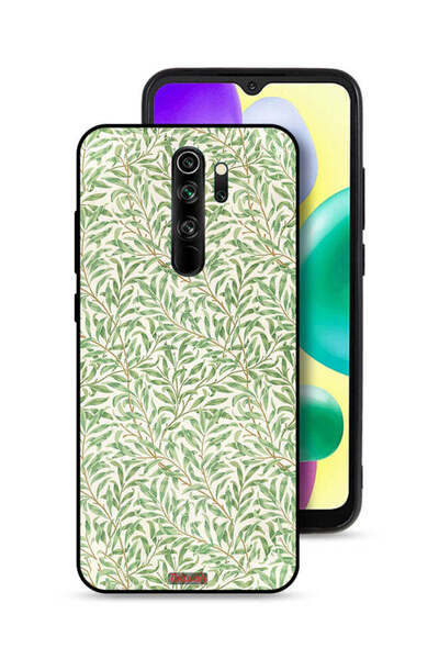 Tolwak Xiaomi Redmi Note 8 Pro Protective Case Cover Willow Bough Famous Pattern