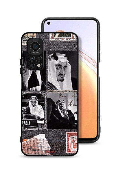 Tolwak غطاء حماية لهاتف شاومي مي 10 تي 5 جي، ملصق الملك فيصل العتيق