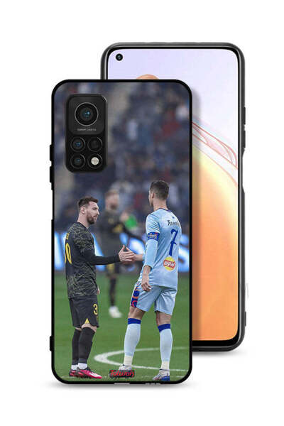 Tolwak غطاء حماية لهاتف شاومي مي 10T 5G ميسي ورونالدو