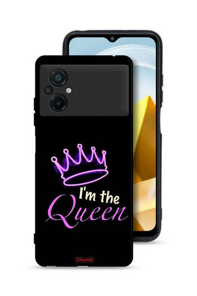 Tolwak غطاء حماية لهاتف Xiaomi Poco M5 4G - أنا الملكة