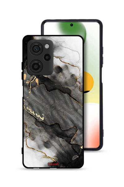 Tolwak غطاء حماية لهاتف شاومي بوكو X5 برو - رخامي لامع