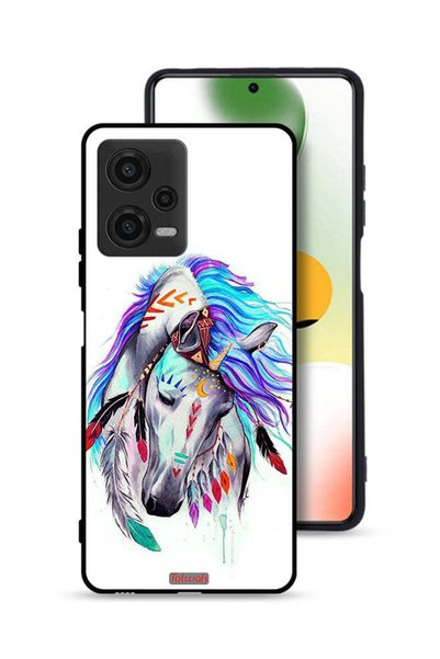 Tolwak غطاء حماية واقٍ لهاتف Xiaomi Poco X5 بتصميم حصان