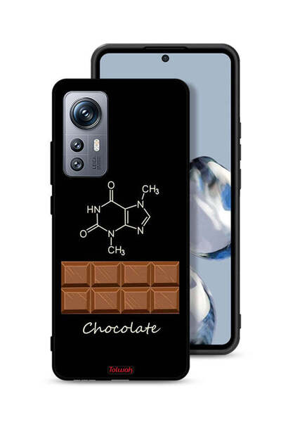 Tolwak غطاء حماية لهاتف Xiaomi 12S بلون الشوكولاتة
