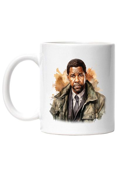 INOVATIX Personalized white mug, Idris Elba, Actor, Celebrity, Movie, x Hollywood, INOVATIX®. 330ml