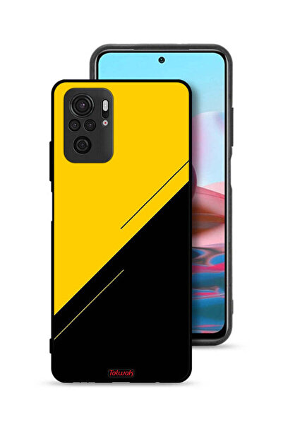 Tolwak Xiaomi Redmi Note 10 4G Protective Case Cover Pattern