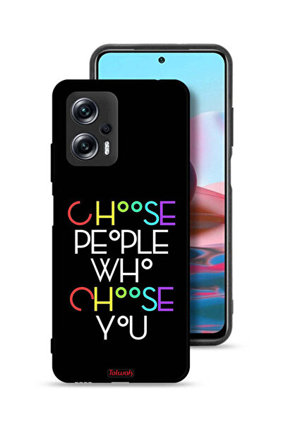 Tolwak غطاء حماية لهاتف شاومي ريدمي نوت 11T برو 5G اختر الأشخاص الذين يختارونك