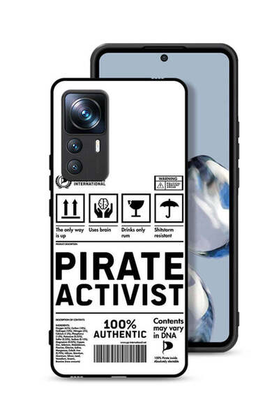 Tolwak غطاء حماية لهاتف شاومي 12T Pro، ملصق ناشط خاص