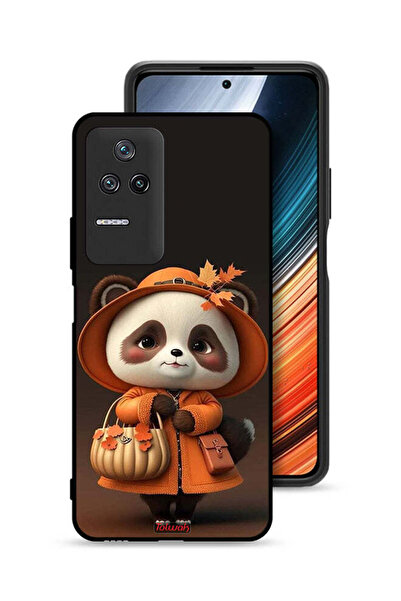 Tolwak غطاء حماية لهاتف شاومي بوكو F4 بتصميم سيدة الباندا اللطيفة