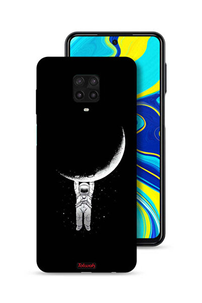 Tolwak غطاء حماية لهاتف شاومي ريدمي نوت 9 برو معلق على سطح القمر