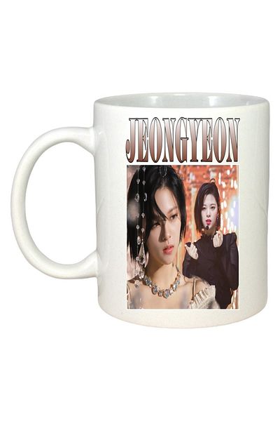 INOVATIX Personalized White Mug, J-hope Band, White Handle and Interior, ®. 330ml
