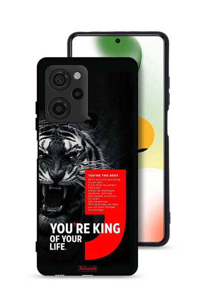 Tolwak غطاء حماية لهاتف Xiaomi Poco X5 Pro أنت ملك حياتك