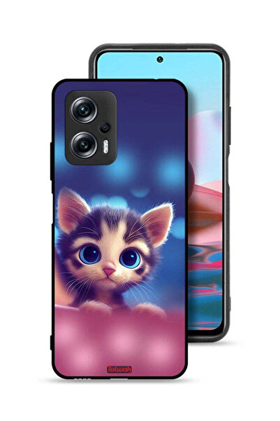 Tolwak غطاء حماية لهاتف شاومي ريدمي نوت 11T برو 5G - قطة صغيرة