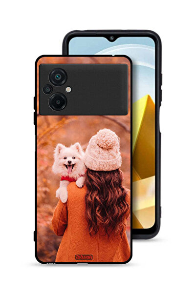 Tolwak غطاء حماية لهاتف Xiaomi Poco M5 4G يحمل جروًا