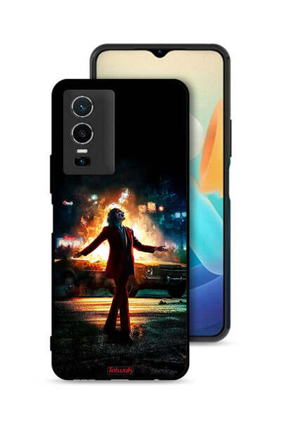 Tolwak Vivo Y76 5G Protective Case Cover Joker Happy Mode