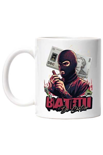 INOVATIX Cana alba personalizata, Baietii de Cartier - 500 Lei Romanesti, INO...