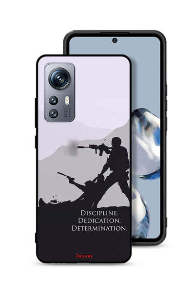 Tolwak Xiaomi 12S Protective Case Cover Discipline Dedication Determination