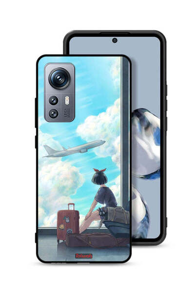 Tolwak غطاء حماية لهاتف Xiaomi 12S بتصميم فن السفر