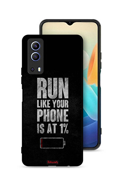 Tolwak غطاء حماية لهاتف Vivo Y72 5G، اركض كما لو كان هاتفك يعمل بنسبة 1%