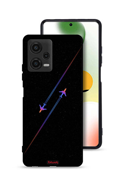 Tolwak غطاء حماية لهاتف Xiaomi Poco X5 برسومات طائرات