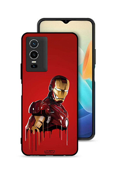 Tolwak غطاء حماية لهاتف Vivo Y76 5G برسومات الرجل الحديدي