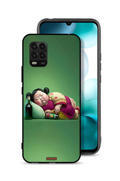 Tolwak غطاء حماية لهاتف شاومي مي 10 لايت 5G - فتاة سمينة