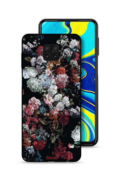 Tolwak غطاء حماية لهاتف شاومي ريدمي نوت 9S بنقشة ورود عتيقة