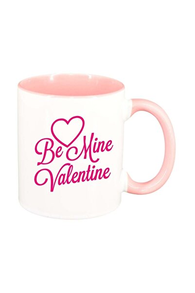 INOVATIX Cana alba personalizata, Love, interior roz, D402, INOVATIX®. 330ml