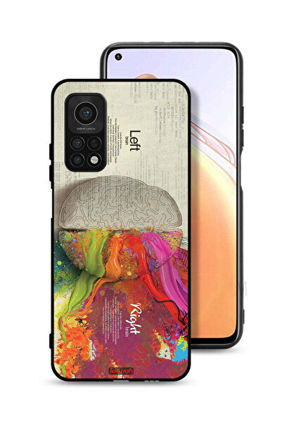 Tolwak غطاء حماية لهاتف Xiaomi Mi 10T Pro 5G بتصميم تجريدي لعلم الدماغ