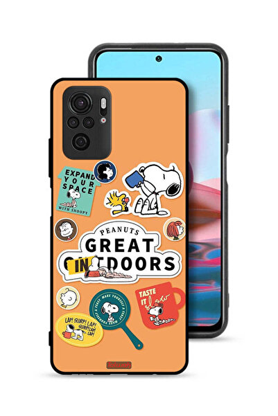 Tolwak غطاء حماية لهاتف Xiaomi Poco M5s بملصقات الفول السوداني