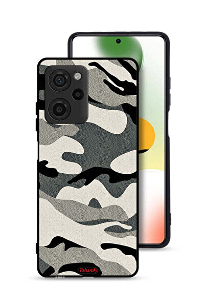 Tolwak غطاء حماية لهاتف Xiaomi Poco X5 Pro مموه
