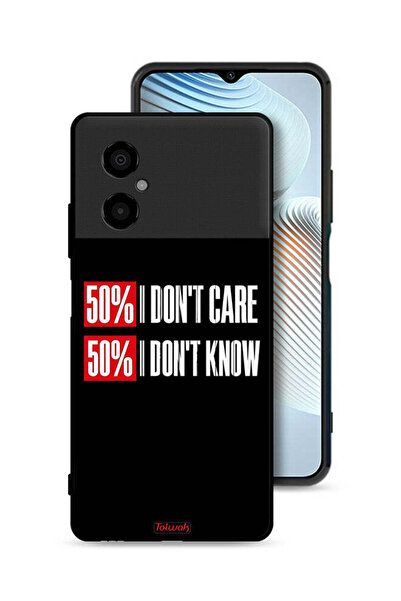 Tolwak غطاء حماية لهاتف Xiaomi Poco M4 5G لا يهمني