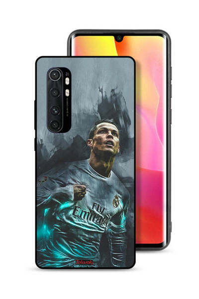 Tolwak غطاء حماية لهاتف شاومي مي نوت 10 لايت برسومات كريستيانو رونالدو