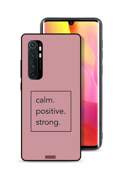 Tolwak غطاء حماية لهاتف شاومي مي نوت 10 لايت، هادئ وإيجابي وقوي