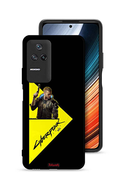 Tolwak Xiaomi Poco F4 Protective Case Cover Cyberpunk 2077