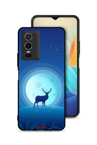 Tolwak غطاء حماية لهاتف Vivo Y76 5G بتصميم غزال