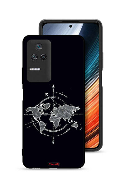 Tolwak غطاء حماية شاومي ريدمي K40S برسومات البوصلة