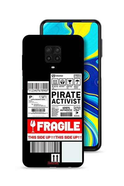 Tolwak غطاء حماية لهاتف شاومي ريدمي نوت 9 برو، ملصق ناشط خاص قابل للكسر