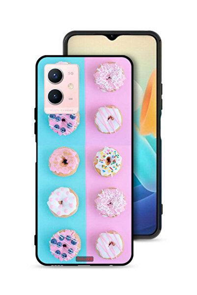 Tolwak غطاء حماية لهاتف Vivo Y33s 5G بنقشة دوناتس هيذر