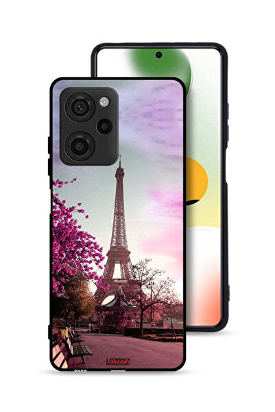 Tolwak غطاء حماية لهاتف شاومي بوكو X5 برو بتصميم برج إيفل