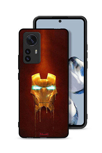 Tolwak غطاء حماية شاومي 12X من مارفل كوميكس آيرون مان