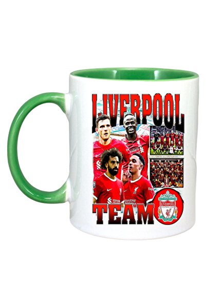 INOVATIX Cana Alba Personalizata, Liverpool Best Team, Maner Si Interior Verd...