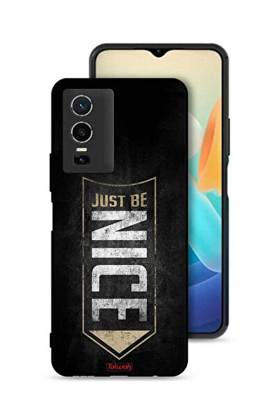Tolwak Vivo Y76 5G Protective Case Cover Just Be Nice
