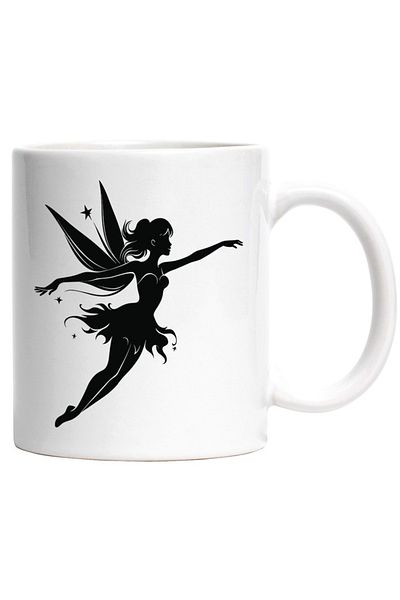 INOVATIX Personalized white mug, a fairy from fairy tales - magic, INOVATIX®. 330ml