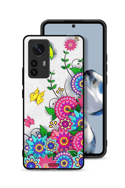 Tolwak غطاء حماية لهاتف شاومي 12S برو بنقشة زهور ماندالا